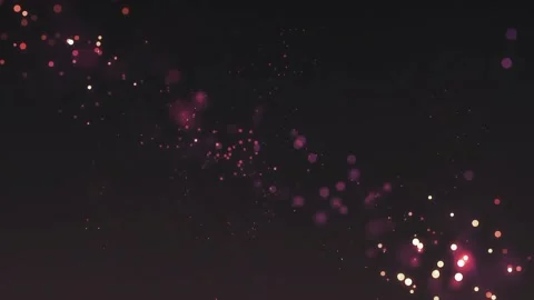 Orange glowing particles animation loop  스톡 동영상 238833157