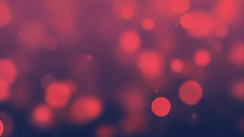 Orange glowing particles bokeh effect background  Видео 238962905