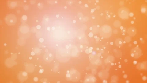 Orange gold bokeh particle background Stock Footage 88567069