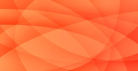 Orange Gradient Abstract background Curves and Waves Stock Illustration