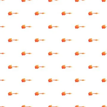 Orange gradient arrows displaying direction pattern Stockillustratie