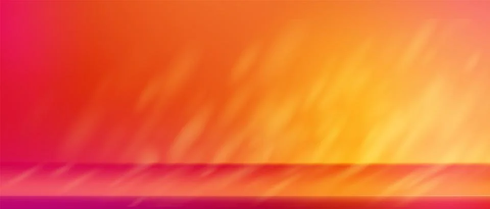 Orange gradient background with abstract shadows Illustrazione stock