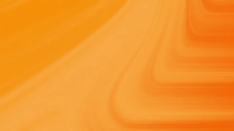 Orange gradient background features curving lines of varying shades. Stock Footage 311378645