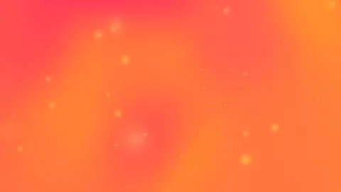 Orange gradient background features small bright points of light Illustrazione stock