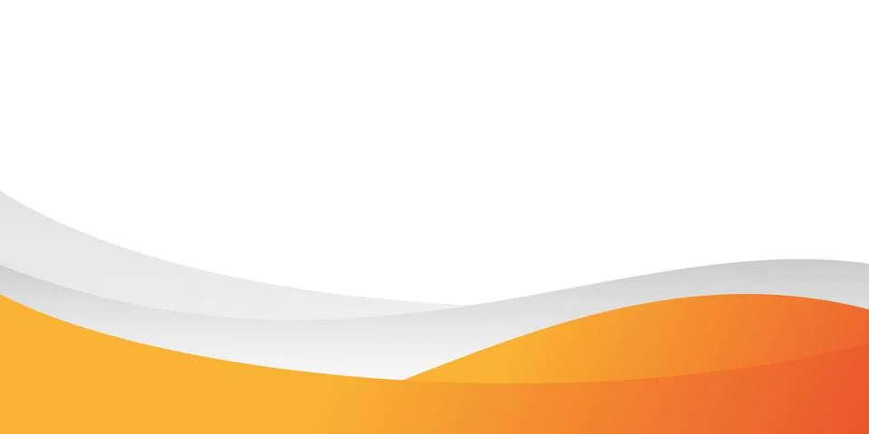 Orange gradient background . modern and clean background with copy space . bl Stock Illustration