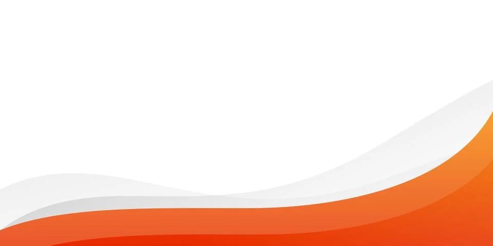 Orange gradient background . modern and clean background with copy space . bl Stock Illustration