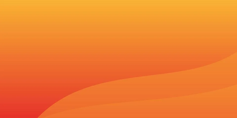 Orange gradient background . modern and clean background with copy space . bl Stock Illustration