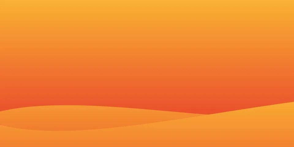 Orange gradient background . modern and clean background with copy space . bl Stock Illustration
