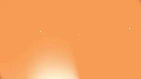 Orange gradient background with white and yellow dots for vibrant Stock Footage 289149718