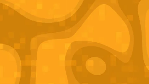 Orange Gradient with blink square 4k Animated Background Stock Footage 280260011