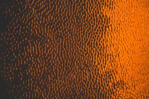 Orange gradient glass texture background with mosaic scales Stock Photos
