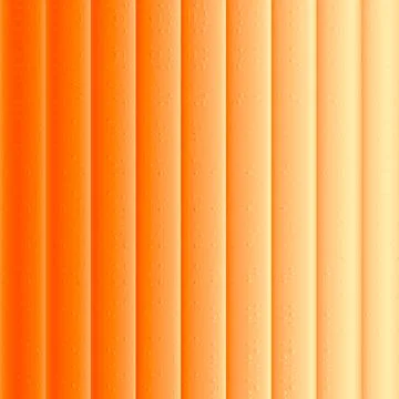 Orange gradient grungy textured continuous pattern with vertical stripes. org Illustrazione stock