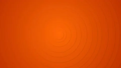 Orange gradient looped circle rings background animation Stock Footage 230678524