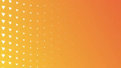 Orange gradient with triangular wave, seamless looping. Stock Footage 286417713