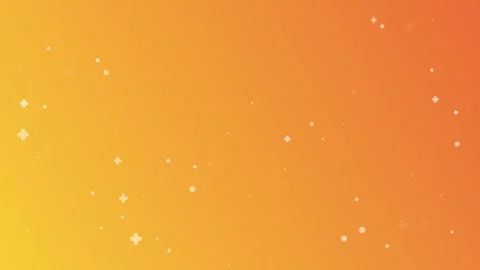 Orange gradient with white shapes, seamless looping. Stock Footage 286416332