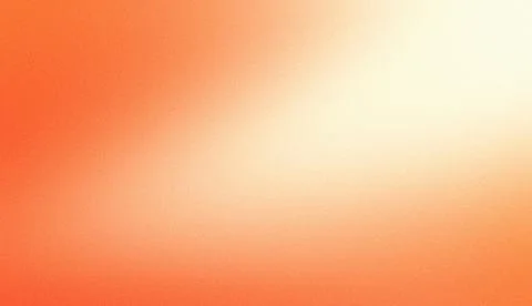 Orange grainy gradient background, white spotlight smooth color gradient, n.. Stock Illustration