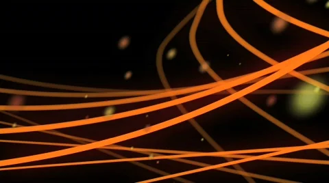 Orange graphics abstract  seamless loop 库存影片 859704