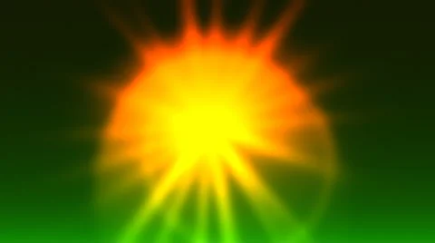 Orange on green seamless looping bg t3156 Stock Footage 1848416