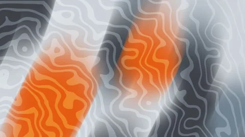 Orange Grey Fluid Background Stock Footage 340206904