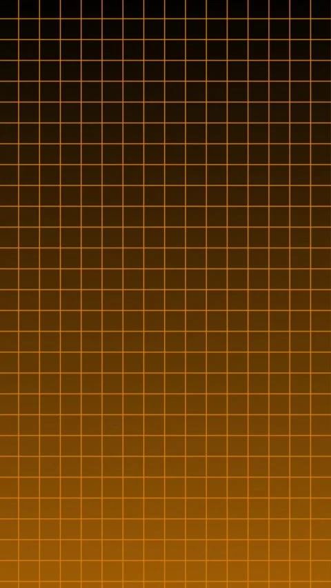 Orange Grid Animation with Gradient Color Background Stock Footage 280633809