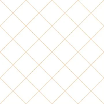 Orange Grid White Diamond Background Stock Illustration