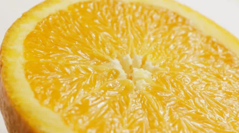 Orange Half Stock Footage 22782430