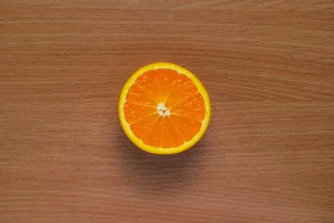 Orange, half of orange Stock Photos