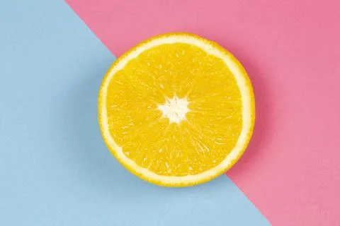 Orange half Фото