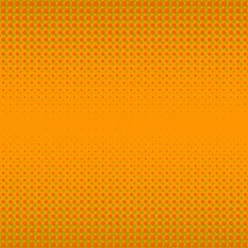  Orange Halftone Pattern Halftone Pattern. Set of Halftone Dots. Dots on O... Stock Photos