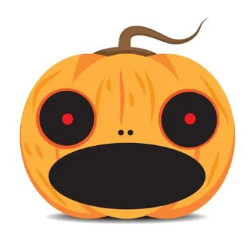 Orange halloween Stock Illustration