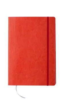 Orange handbook Stock Photos
