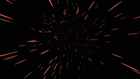 Orange Hyperspace Stock Footage 146981235