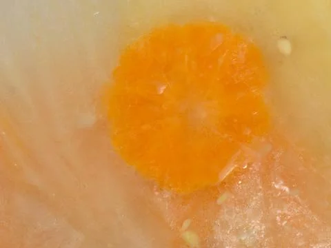 Orange ice Stock Photos