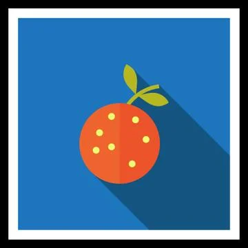 Orange icon 스톡 일러스트