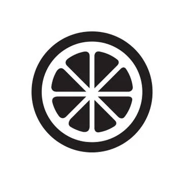 Orange icon Stock Illustration