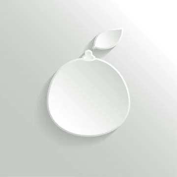 Orange Icon Stock Illustration