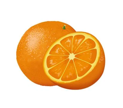 Orange Stock Illustration