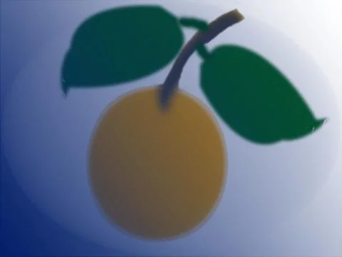 An orange Stock Illustration