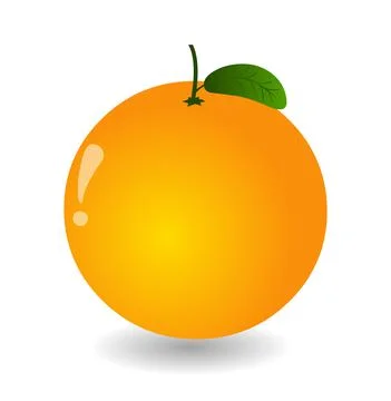 Orange Illustration Stock Illustration