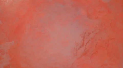 Orange ink drop falling in water Stock Footage 46636157