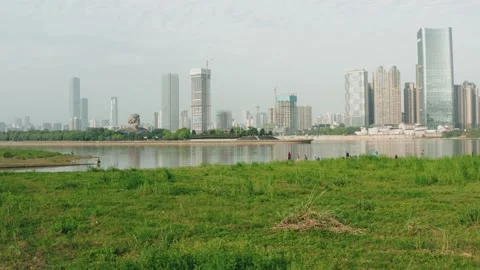 Orange Island In Changsha Stock Footage 168216785