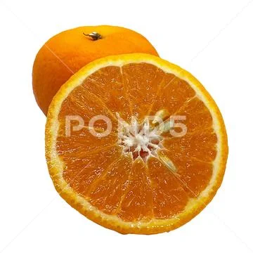 Orange on isolate background-8 Modello PSD