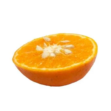 Orange isolate background Stock Photos
