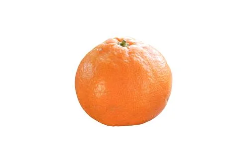 Orange on isolate on whitebackground Stock Photos