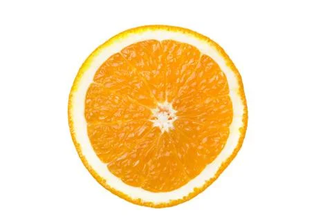 Orange isolated Stock Photos