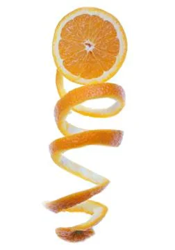 Orange isolated Stock Photos