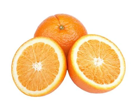 Orange isolated Stock Photos