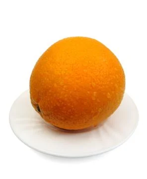 Orange, isolated Stock Photos