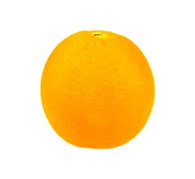 Orange isolated on white background in Full Depth of field white clipping pat Stock Photos