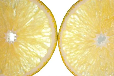 Orange isolated on white background Stock Photos